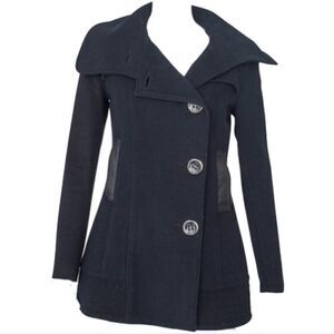 Mackage wool cashmere blend pea coat